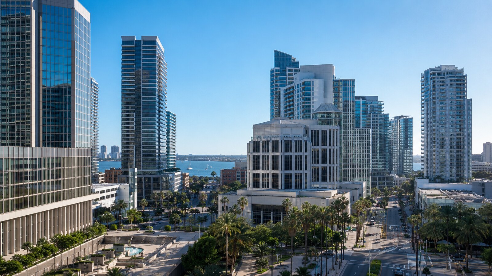 Downtown San Diego commercial office district